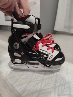 Rostouci dětské brusle na led i jako koleckove,vel.29 az 33 - 3