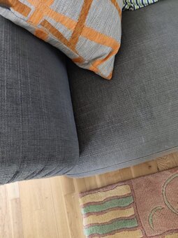 IKEA Sedací soupravy 2ks + podnožka - 3