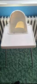 Vysoká dětská jídelní židle s podnosem zn. IKEA ANTILOP - 3