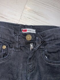Kalhoty džíny Diesel černé 98 - 3
