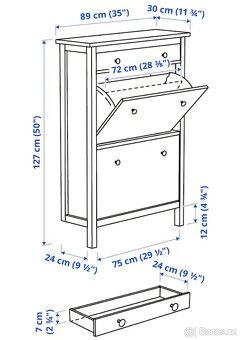 Hemnes botník v lesku - 3