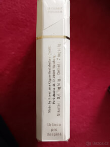 Staré cigarety davidoff - bez polepů (původni 53 Kč) - 3