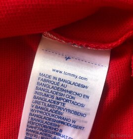 Tommy Hilfiger polo triko Red M - 3