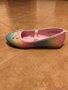 Dívčí Balerínky zn. H&M, Vel. 33, zánovní, duhové - 3