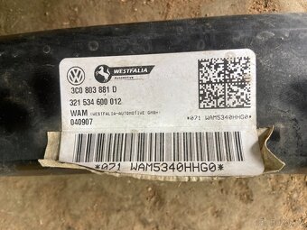 Tažné zařízení WESTFALIA VW Passat B6 3C bajonet - 3