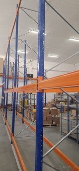 Paletové regály Proman - nové + zánovní (6 měsíců využívané) - 3