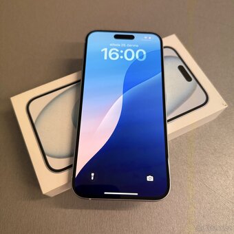 iPhone 15 Plus 128GB modrý, jako nový, rok záruka - 3