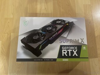 Prodám MSI GeForce RTX 3080 SUPRIM X 10G - 3