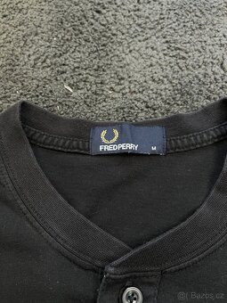 Černé tričko Fred Perry - 3