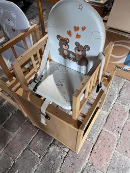 2 detske stolecky s zidlickama - 3