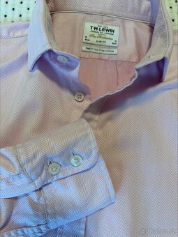 Pánská košile T.M.Lewin, růžová - 3