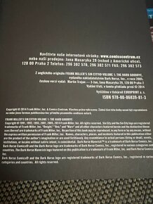 Prodám komiksové knihy Sin City 1, 2, 3, 5, 6, 7 - 3