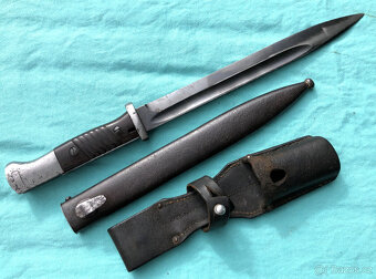 Německý bodák Mauser K98 – seznačený komplet (2. sv. válka) - 3