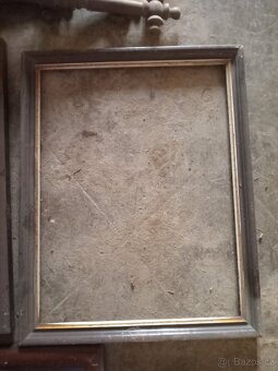 Historické staré rámy obrazů - 3
