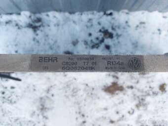 Škoda Fabia 2 CHLADIČ KLIMATIZACE - 3