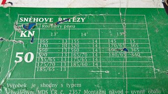 Sněhové řetězy pro 13" 14" a 15" - 3