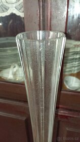 Váza silne lité sklo 1 m vysoká - 3