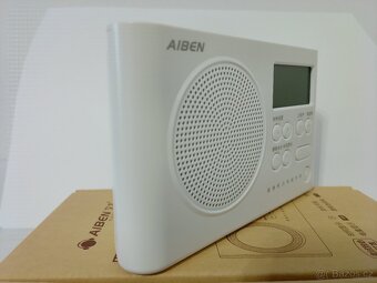 AIBEN Mini přenosné rádio digitální FM reproduktor - 3