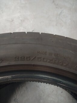 1x letní pneu Dunlop 225/50 ZR17. - 3