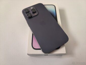 apple iphone 14 PRO 256gb Purple / Batéria 100% - 3