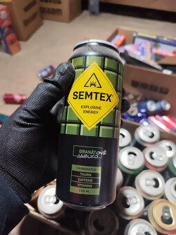 Plechovky od Energy Drinků Semtex - 2 - 3