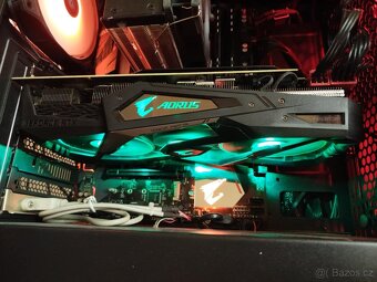 Herní PC ryzen 5 5500/ 16gb/RTX 2060 SUPER|AORUS/LCD MONITOR - 3