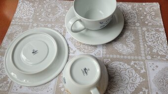 Porcelánový šálek s podšálkem Thun - 3