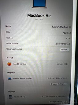 MacBook Air M1, 2020 - 3