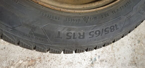 Zimní pneu+disk Barum Polaris 5 185/65 R15 - 3