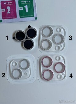 Příslušenství - iPhone ochranné sklo na foťák, AirTag obal - 3