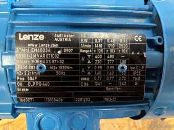 Elektromotor Lenze 0,37 KW - 3