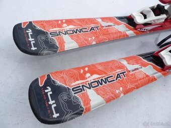 Skialpove lyze TECNO Snowcat 144 cm + pasy Coltex TOP STAV  - 3
