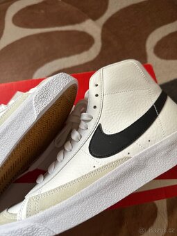 Nike Blazer bílé – Velikost 39 – Nové - 3