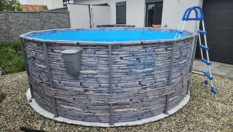 Nový bazén v záruce se zabudovaným skimmerem 3,66m x 1,22m - 3