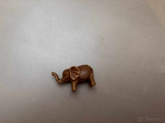 sošky zvířátek - sloni, labuť, kočka (různé materiály) - 3