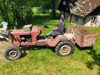 Malotraktor domácí výroby - 3