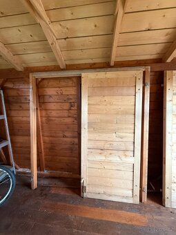 Drevená palubková vrata a dveře - 3