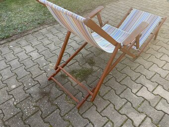 Zahradní polohovací lehátko - 3