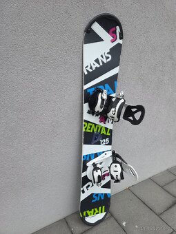 Snowboard TRANS, 125 cm + boty - 3