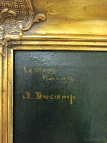 Portrét dívky z 19.stol. Francie - 3