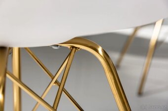 Designová židle Scandinavia Gold - 3