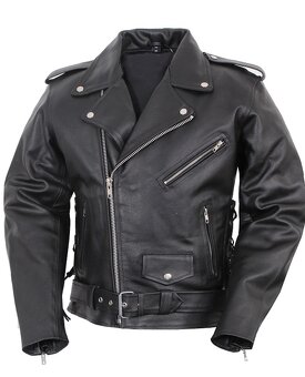 Kožená bunda křivák - 3