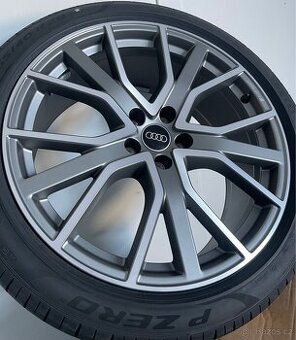 Original letní alu Audi A6 S6 C8 4K r20 + Pirelli 255/40/20 - 3