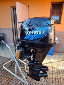 Lodní motor Tohatsu MFS30B (30HP) + nová plynová páka - 3
