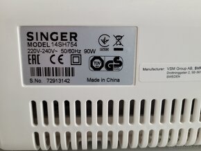 OVERLOCK SINGER 14 SH 754 - 3