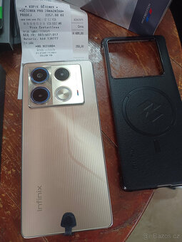 Infinix Note 40, 8/256 GB, doklad, záruka, fólie, top stav - 3