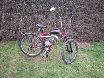 Motokolo 80cc s vozíkem - 3