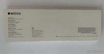 Sportovní řemínek černý Apple Watch 46 mm - M/L - 3