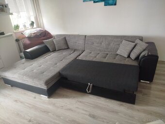Rozkládací rohová sedačka - 3