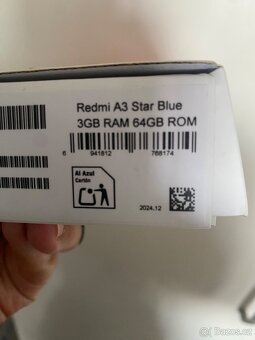 Xiaomi redmi A3 3/64 GB - 3